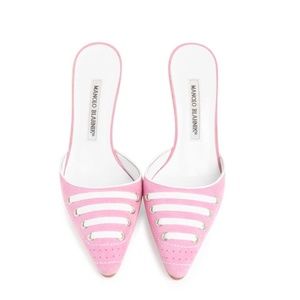 Size 38 1/2 Manolo Blahnik Sneaker Mules